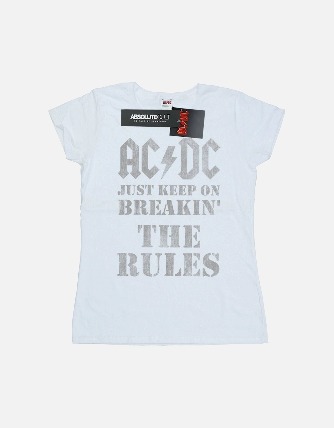 Womens/Ladies Just Keep On Breaking The Rules Cotton T-Shirt, 6 of 5