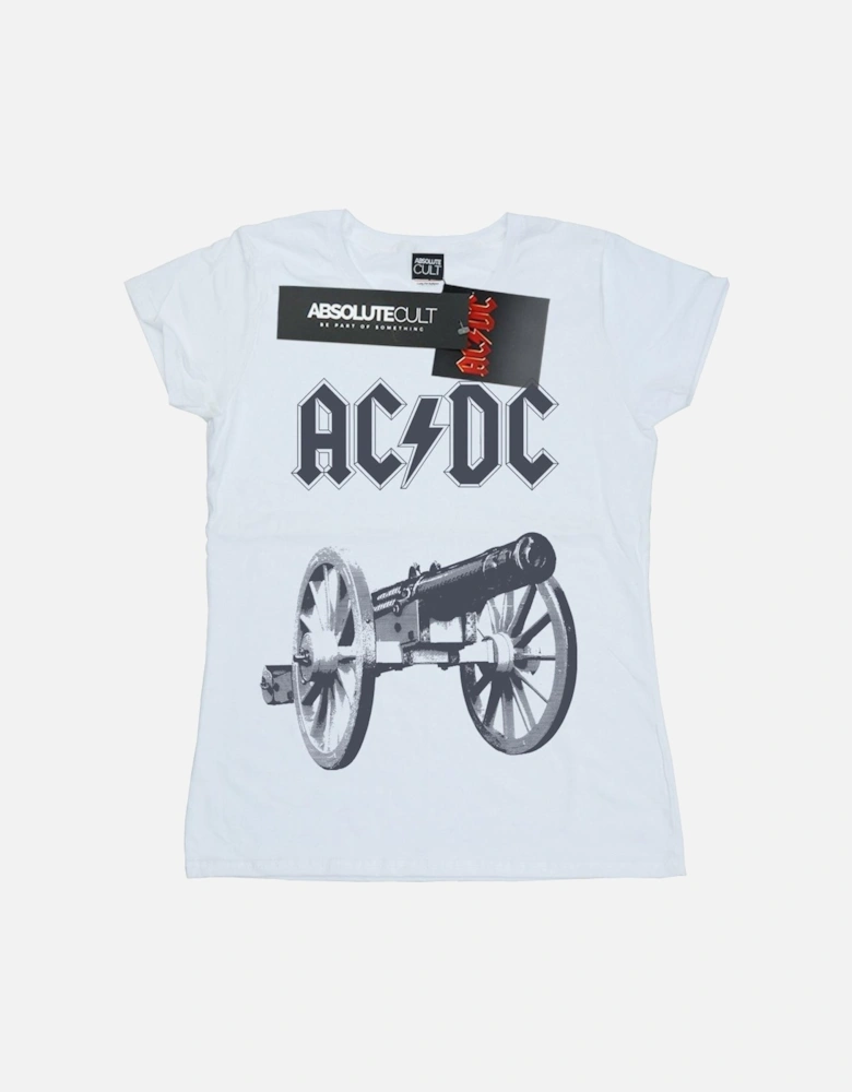 Womens/Ladies For Those About To Rock Cotton T-Shirt