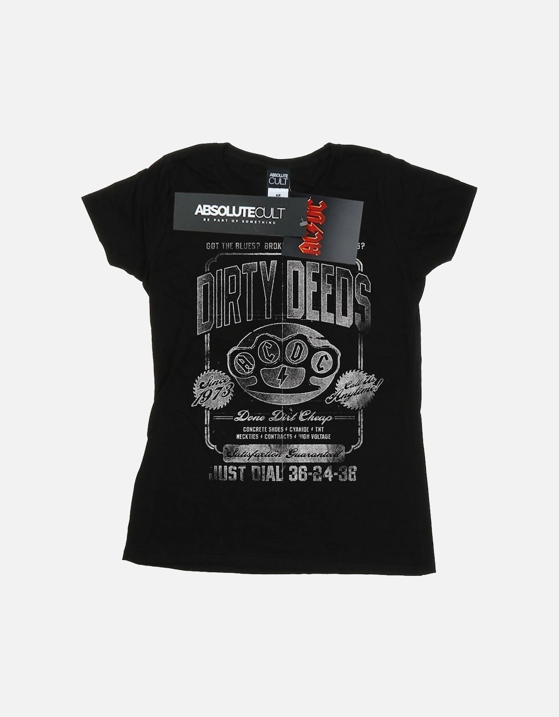 Womens/Ladies Just Dial Cotton T-Shirt, 4 of 3