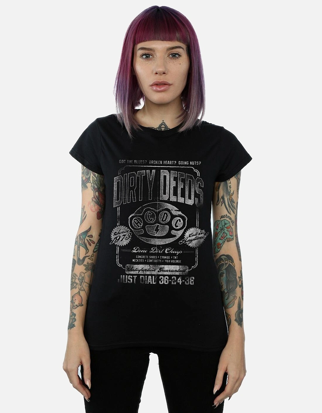 Womens/Ladies Just Dial Cotton T-Shirt