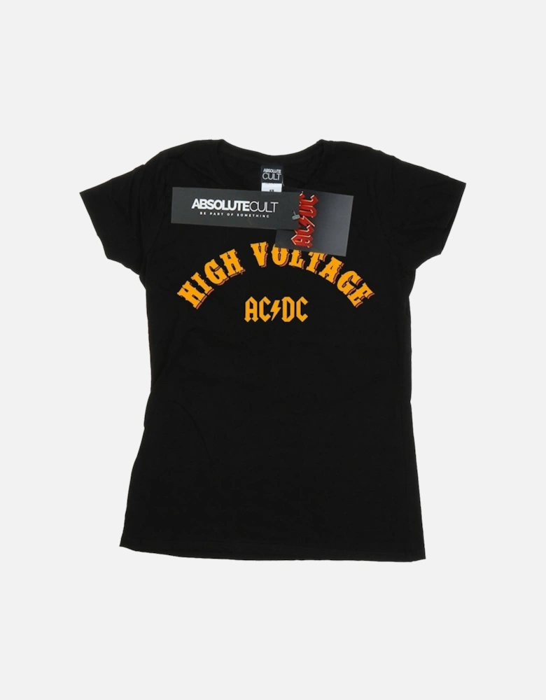 Womens/Ladies High Voltage Collegiate Cotton T-Shirt