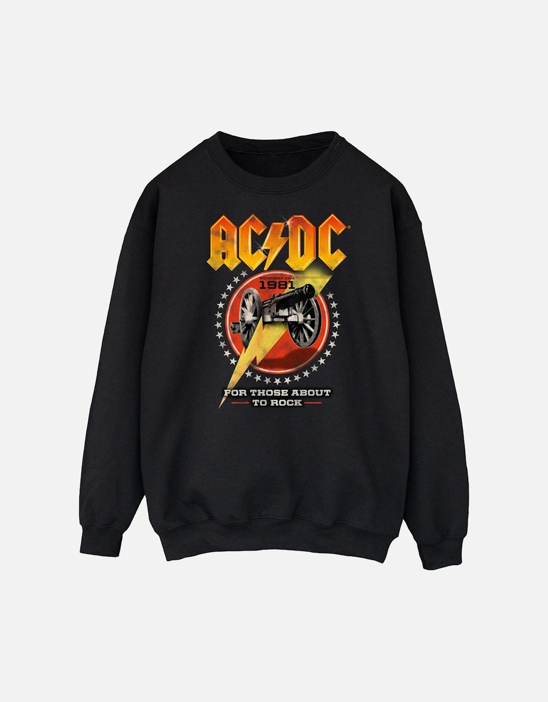 Mens For Those About To Rock 1981 Sweatshirt, 4 of 3