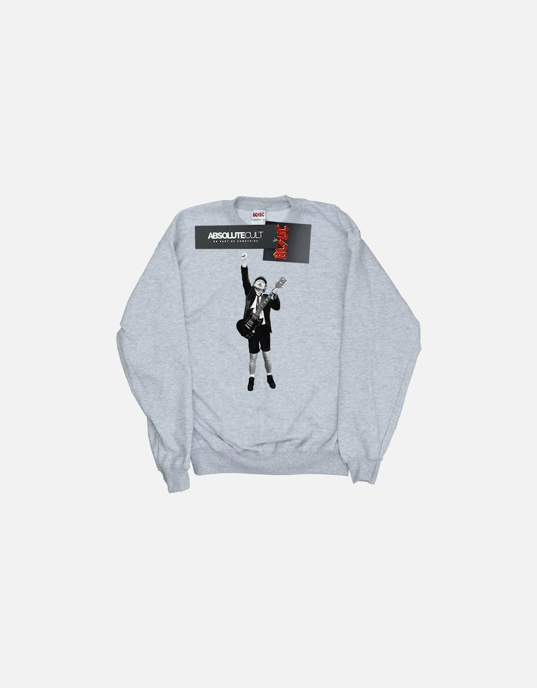 Boys Angus Young Cut Out Sweatshirt, 6 of 5