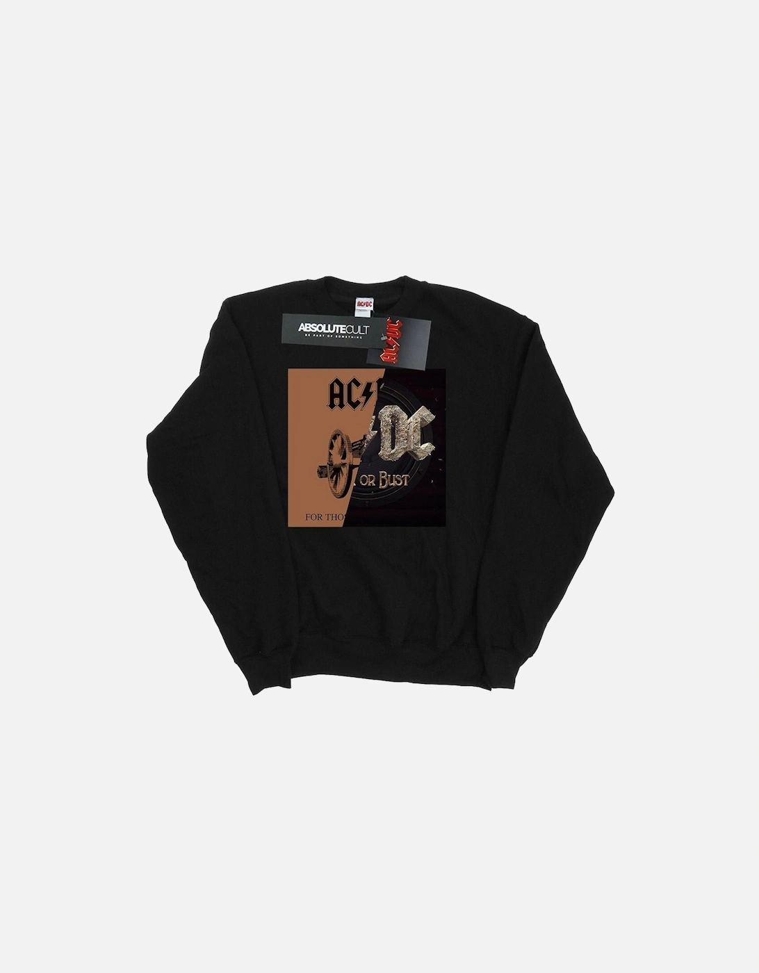 Mens Rock or Bust / For Those About Splice Sweatshirt, 6 of 5
