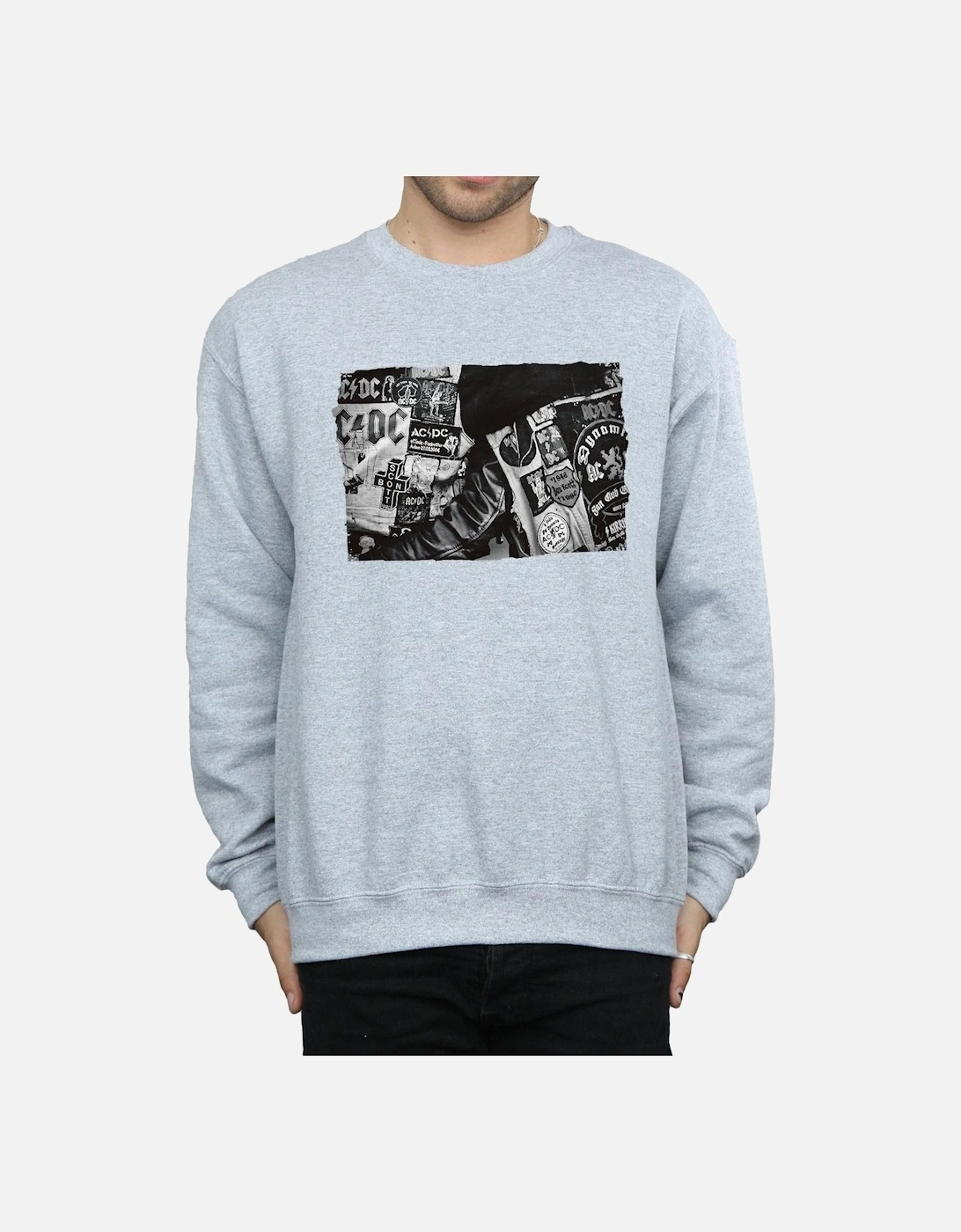 Mens Badges And Posters Collection Sweatshirt