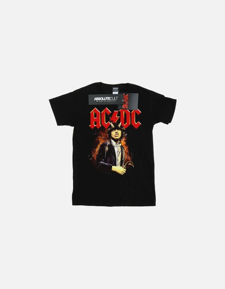 Girls Angus Highway To Hell Cotton T-Shirt