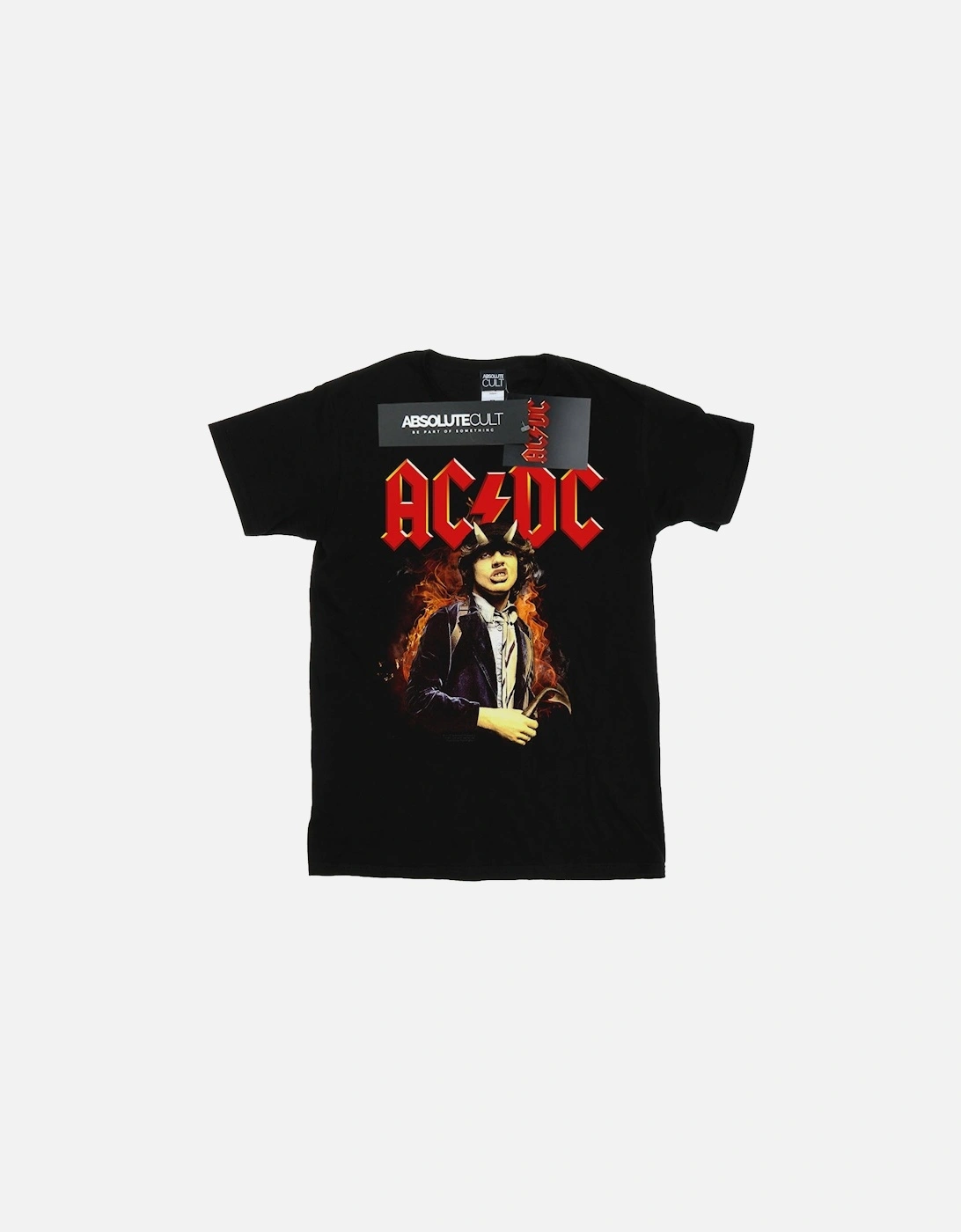 Girls Angus Highway To Hell Cotton T-Shirt, 4 of 3