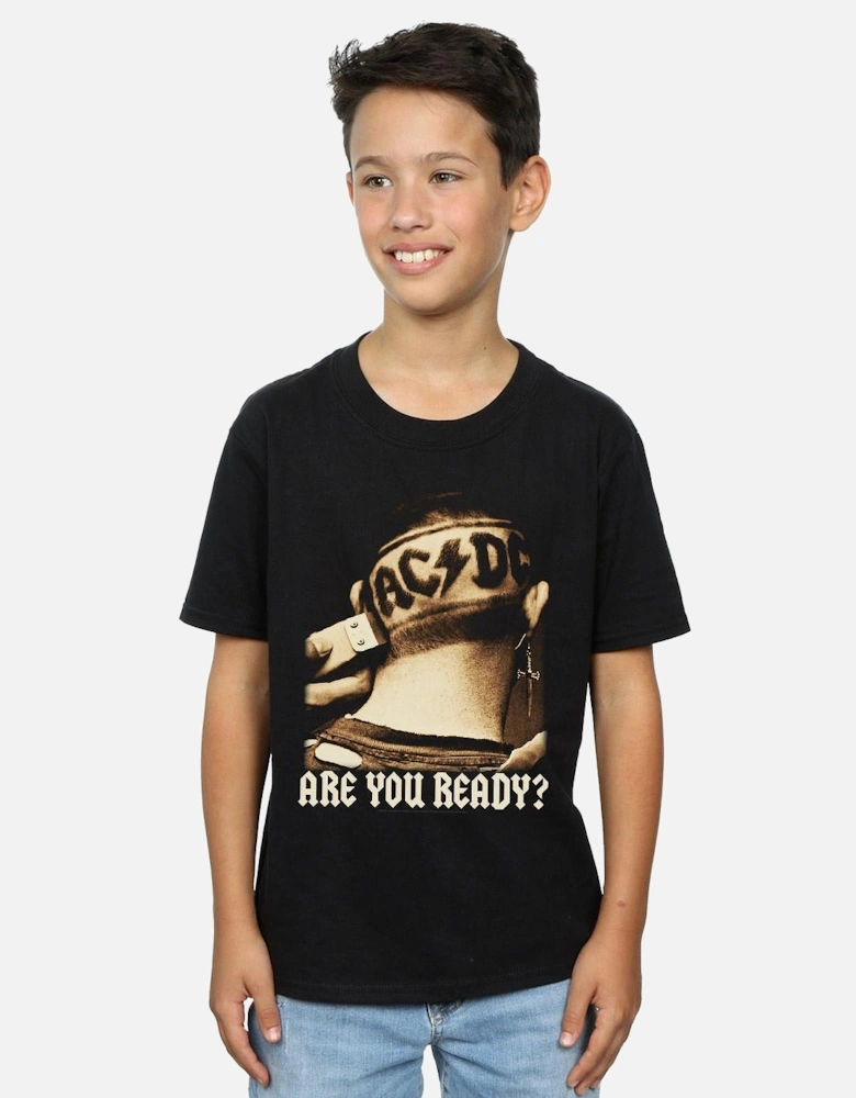 Boys Are You Ready Hair Shave T-Shirt