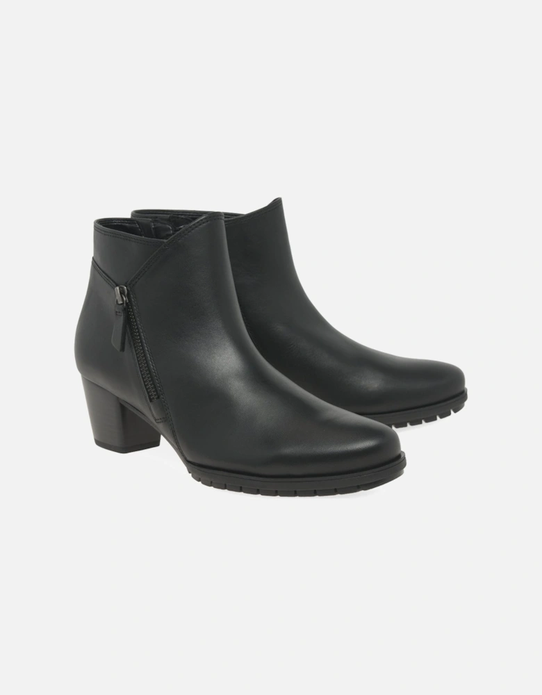 Olivetti Womens Zip Fastening Ankle Boots