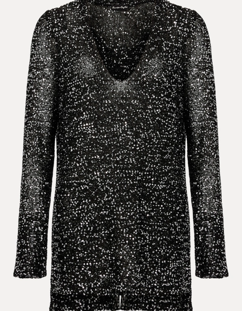 Juanna Sequin Knitted Top