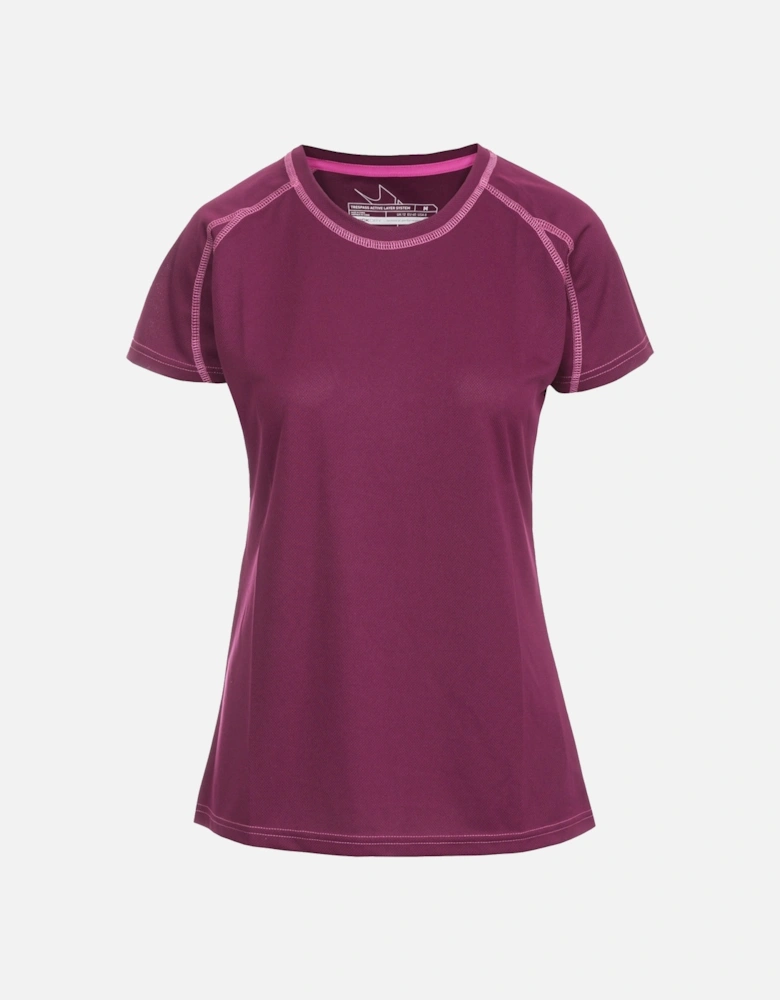 Womens/Ladies Mamo Short Sleeve Active T-Shirt