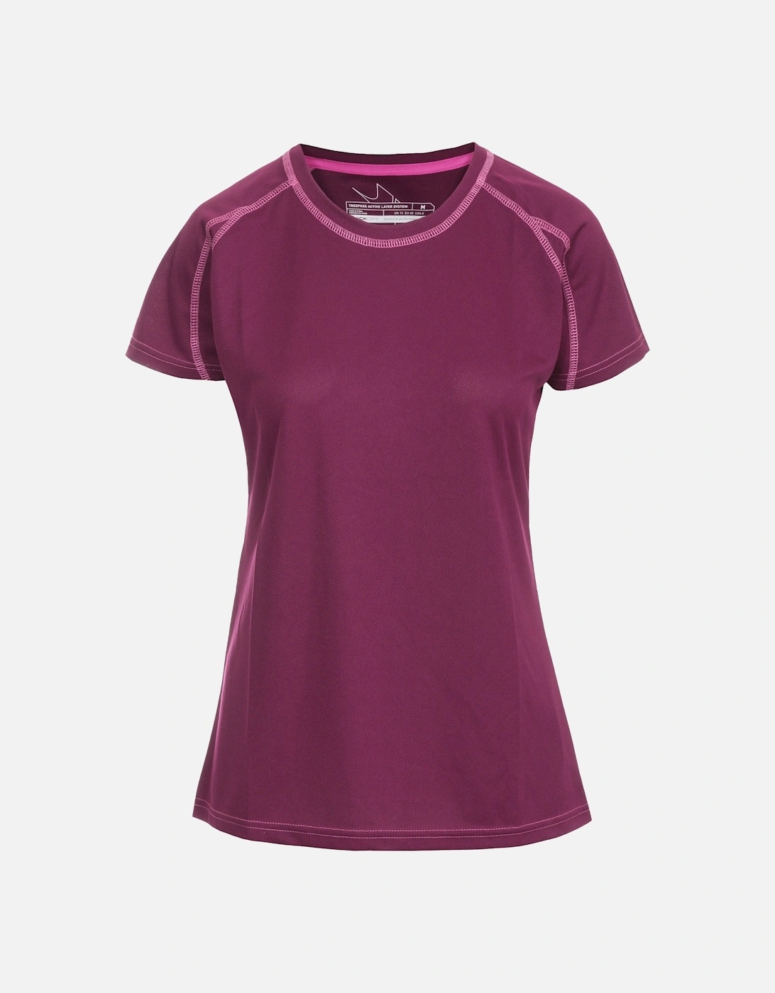 Womens/Ladies Mamo Short Sleeve Active T-Shirt, 4 of 3