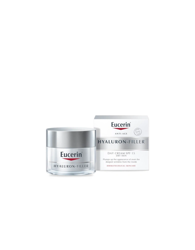 Eucerin® Anti-Age Hyaluron-Filler Day Cream for Dry Skin SPF15 + UVA Protection (50ml)