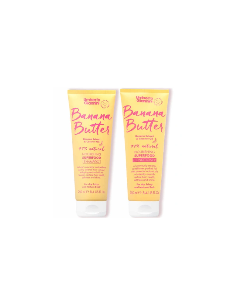 Banana Butter Shampoo and Conditioner Duo