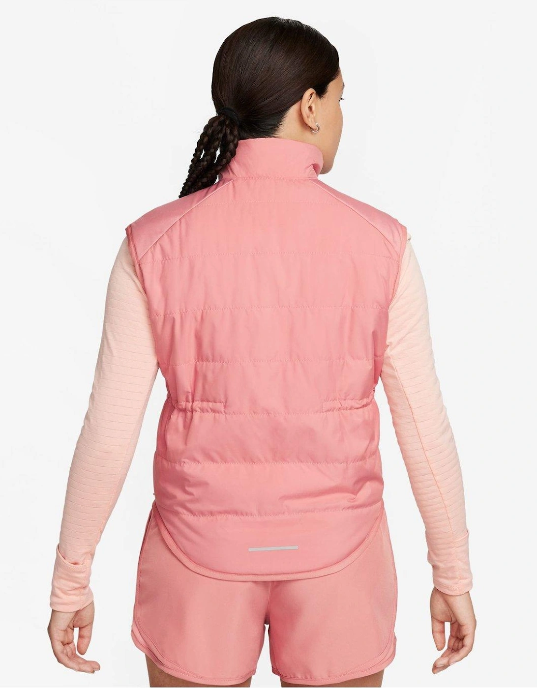 Womens Running Swift Gilet - Pink