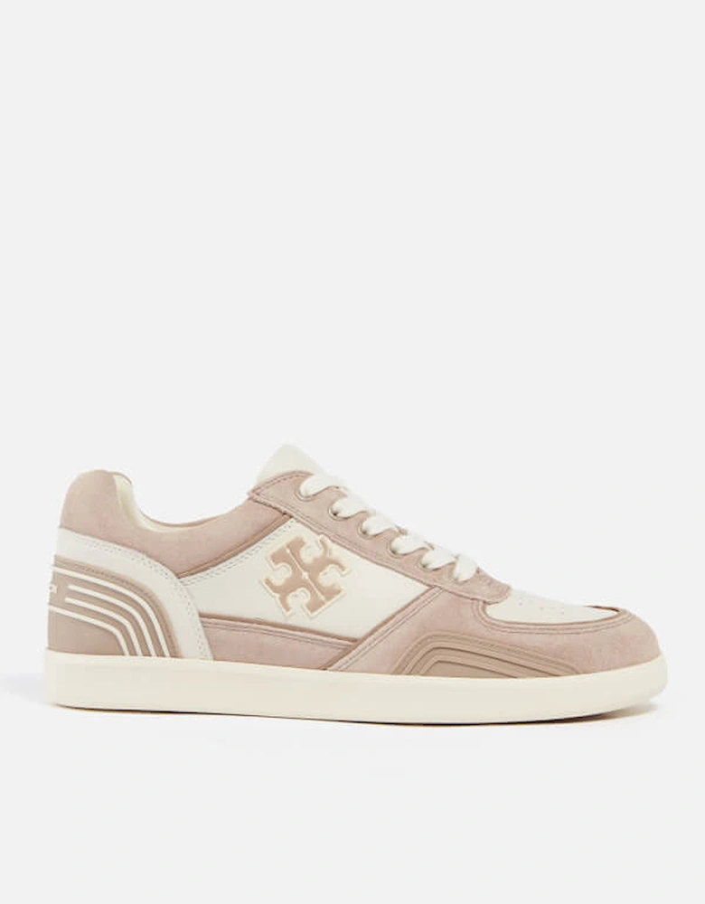 Women's Clover Leather and Suede Trainers