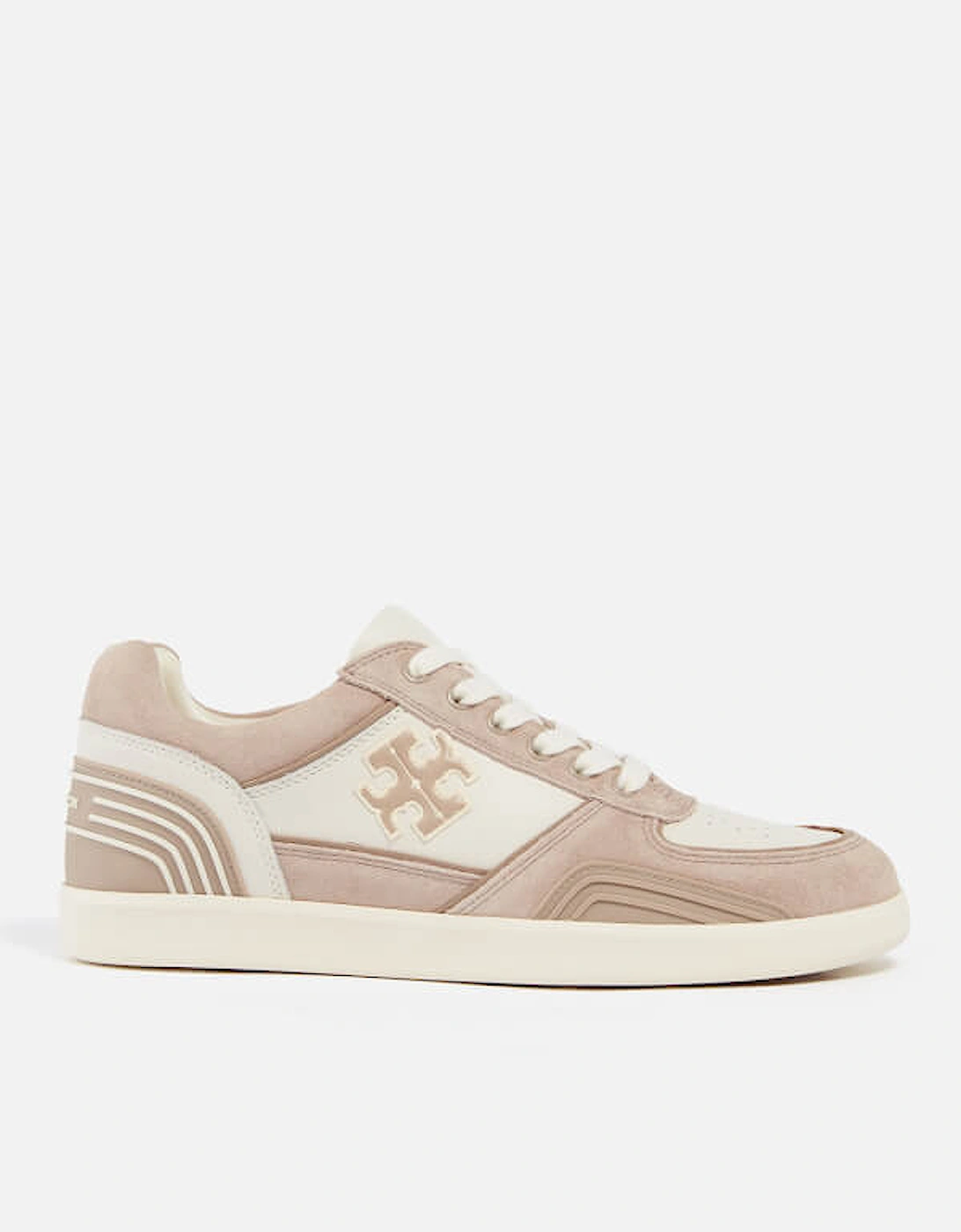 Women's Clover Leather and Suede Trainers, 2 of 1