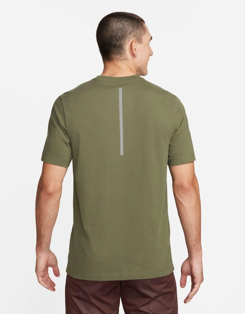Men's Run Division T-Shirt - Khaki