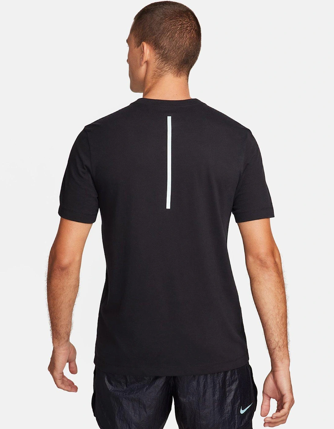 Men's Run Division T-Shirt - Black