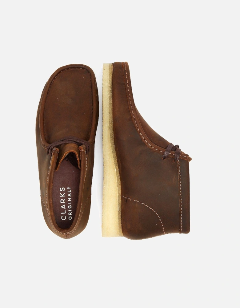 Wallabee Beeswax Men's Brown Boots