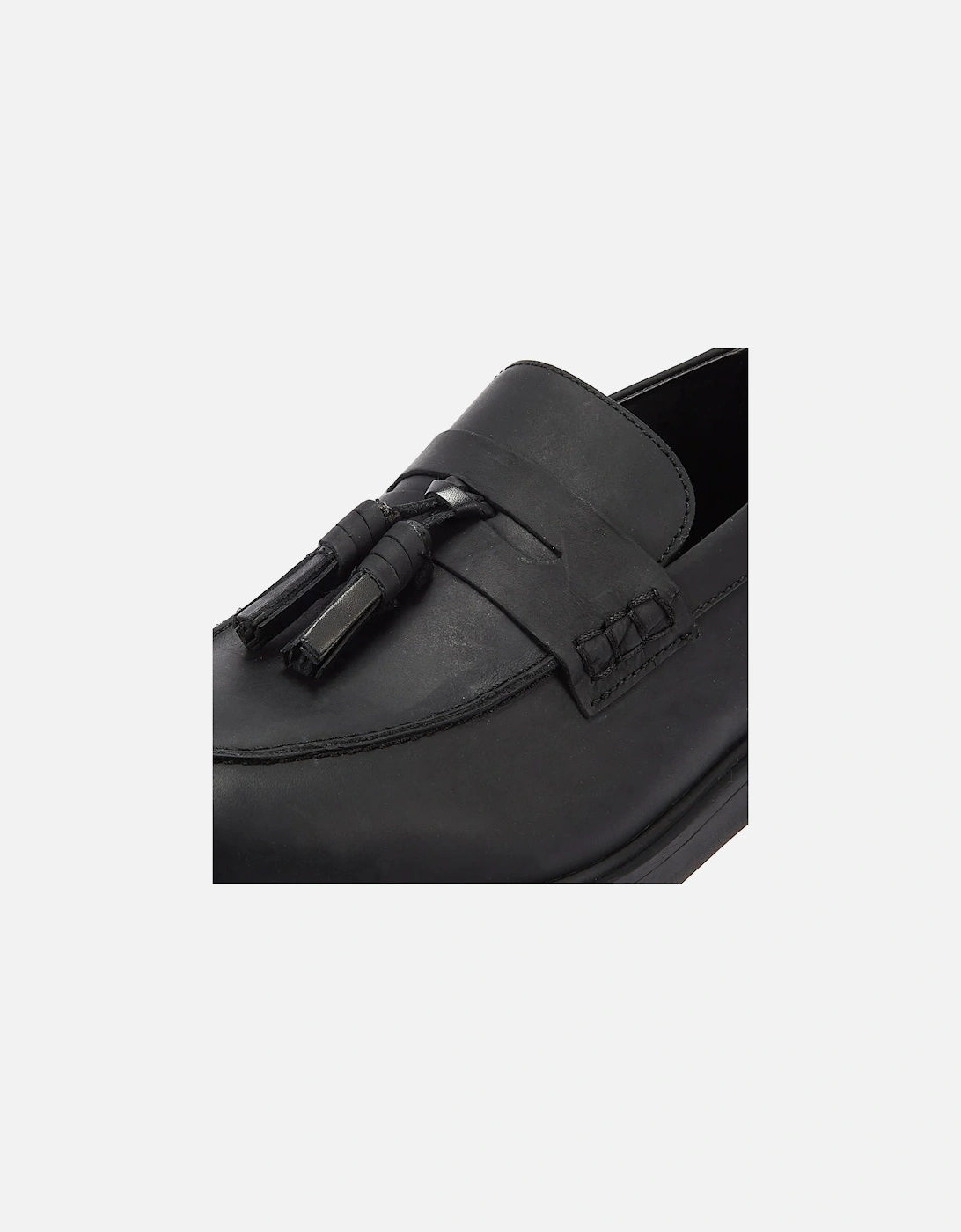 Cato Loafer Crazy Leather Men's Black Loafers