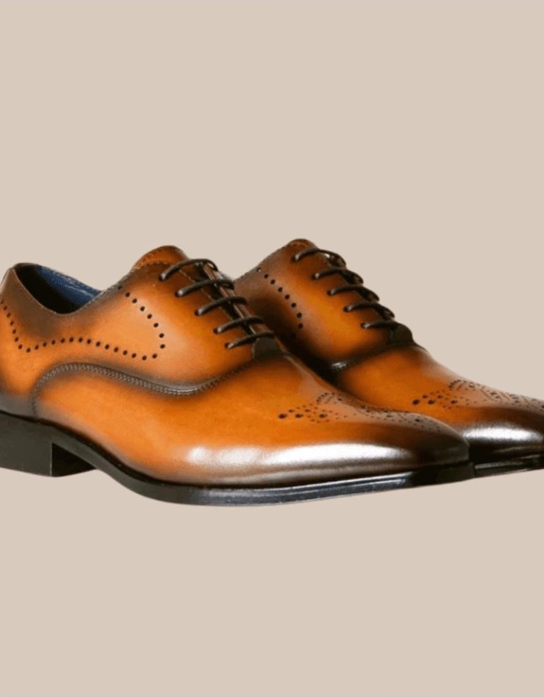 Jake Tan Leather Shoes, 6 of 5