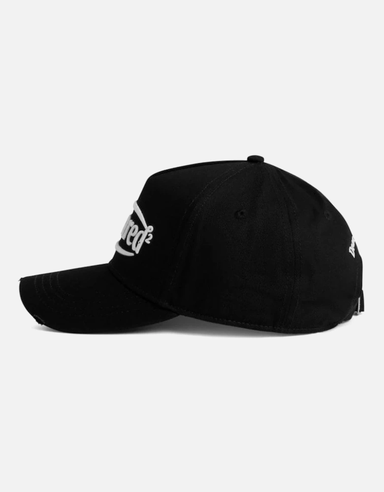 Cotton Canvas Logo Cap Black