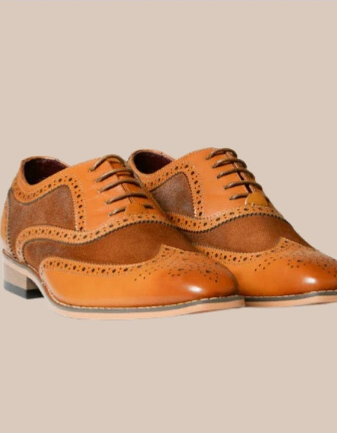Bradley Tan Leather Shoes, 5 of 4