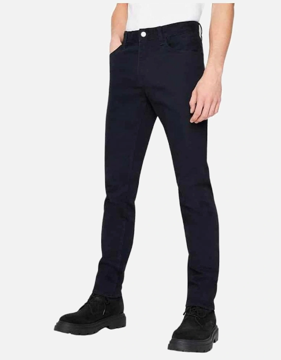 Man Woven 5 Pocket Pant Navy, 4 of 3