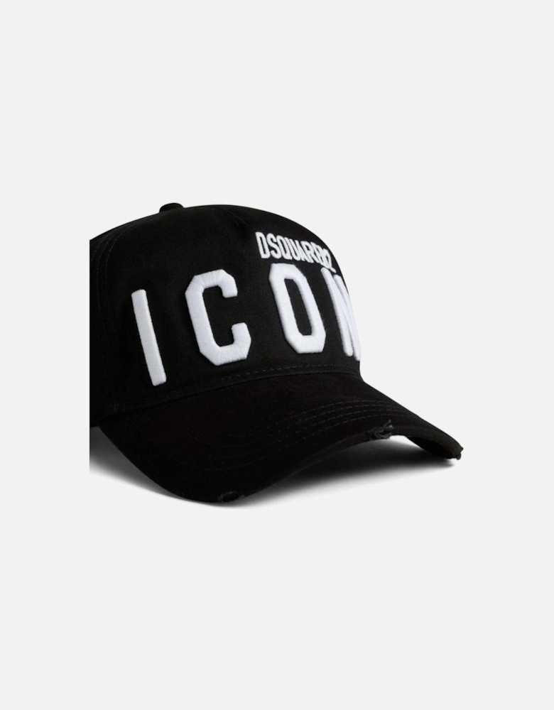 Be Icon Baseball Cap Black