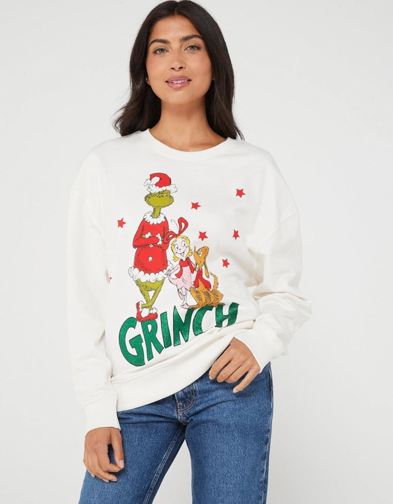 Ladies Grinch Family Sweatshirt
