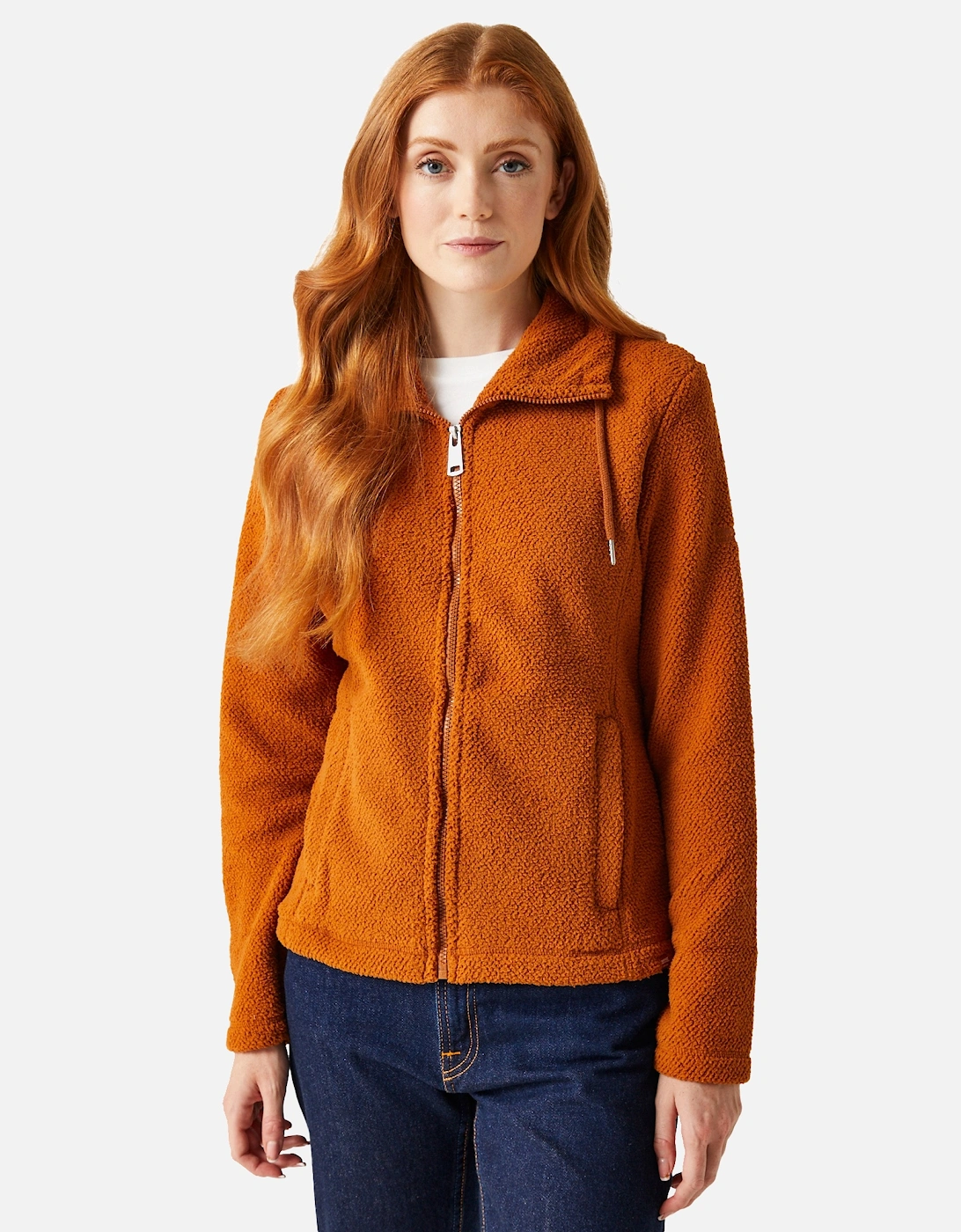 Womens/Ladies Kizmitt Fluffy Full Zip Fleece Jacket