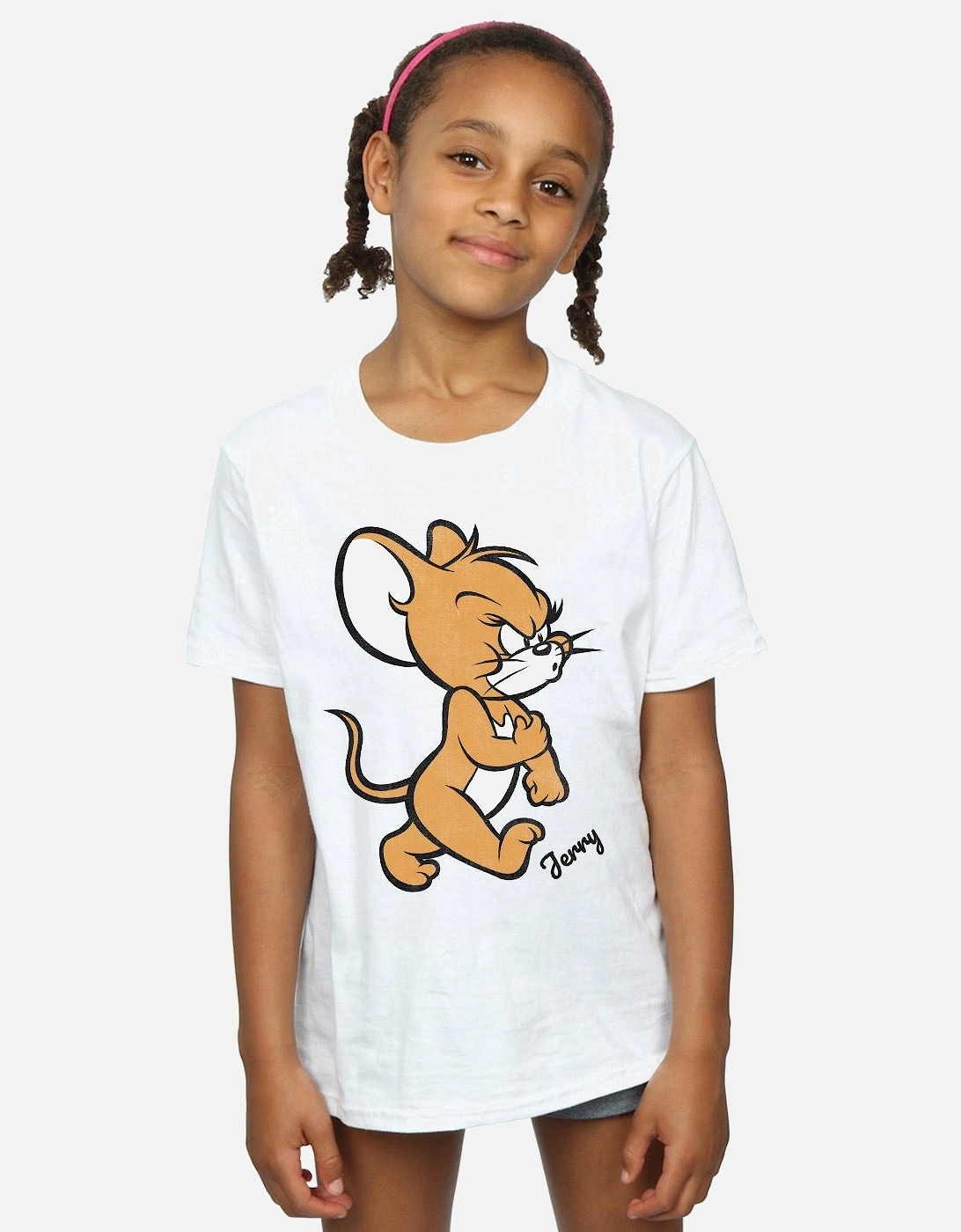 Tom and Jerry Girls Mouse Cotton T-Shirt