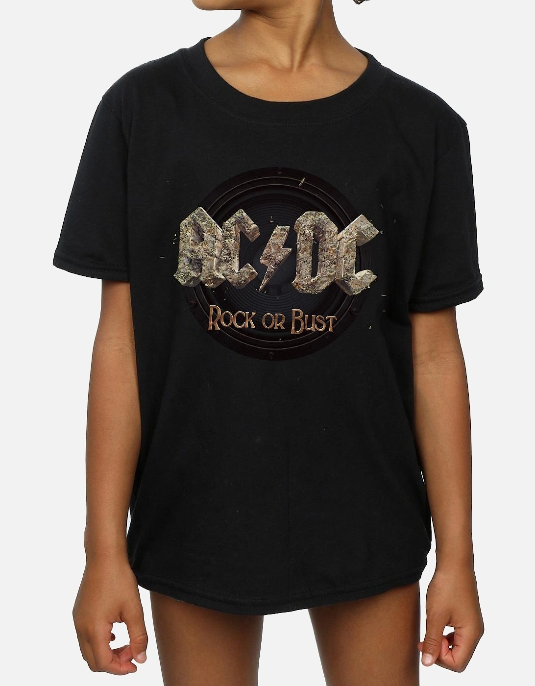 Girls Rock Or Bust Cotton T-Shirt