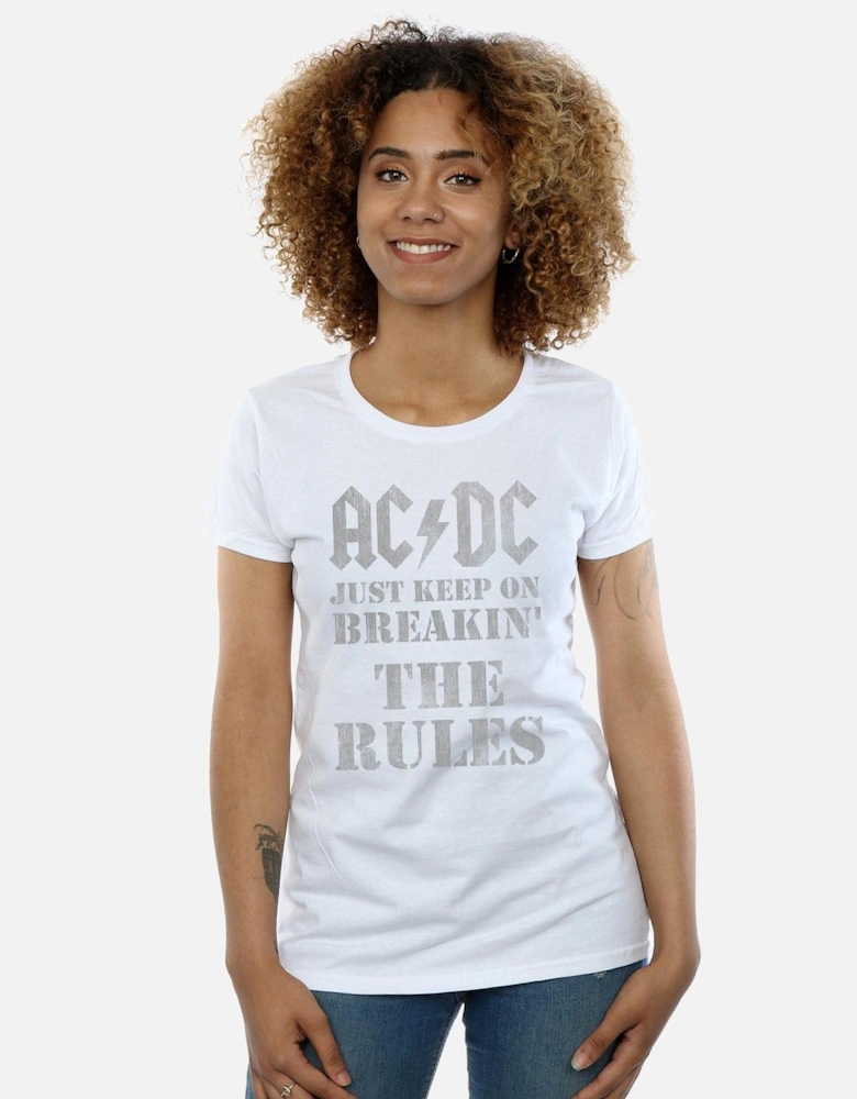 Womens/Ladies Just Keep On Breaking The Rules Cotton T-Shirt