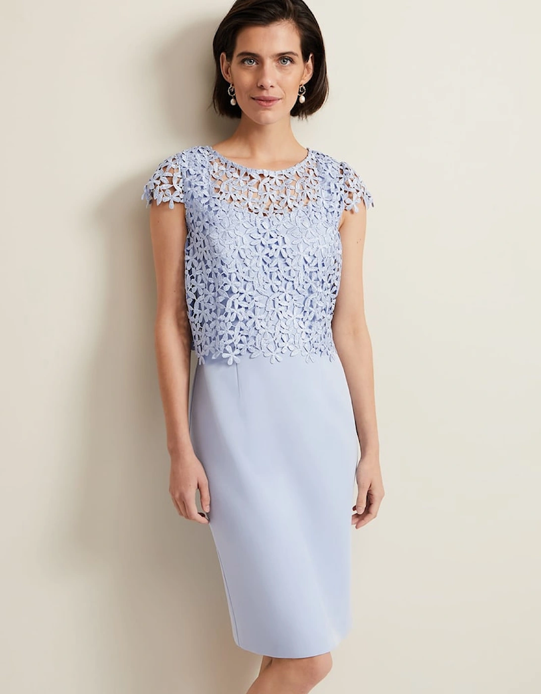 Daisy Lace Double Layer Dress, 2 of 1