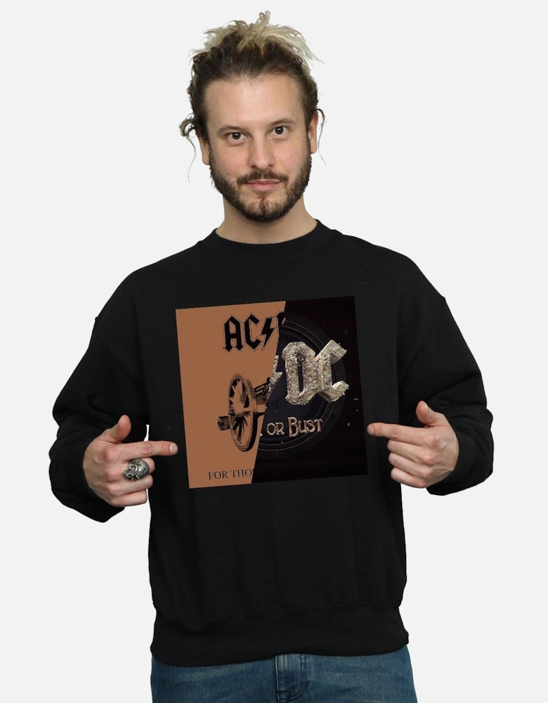 Mens Rock or Bust / For Those About Splice Sweatshirt