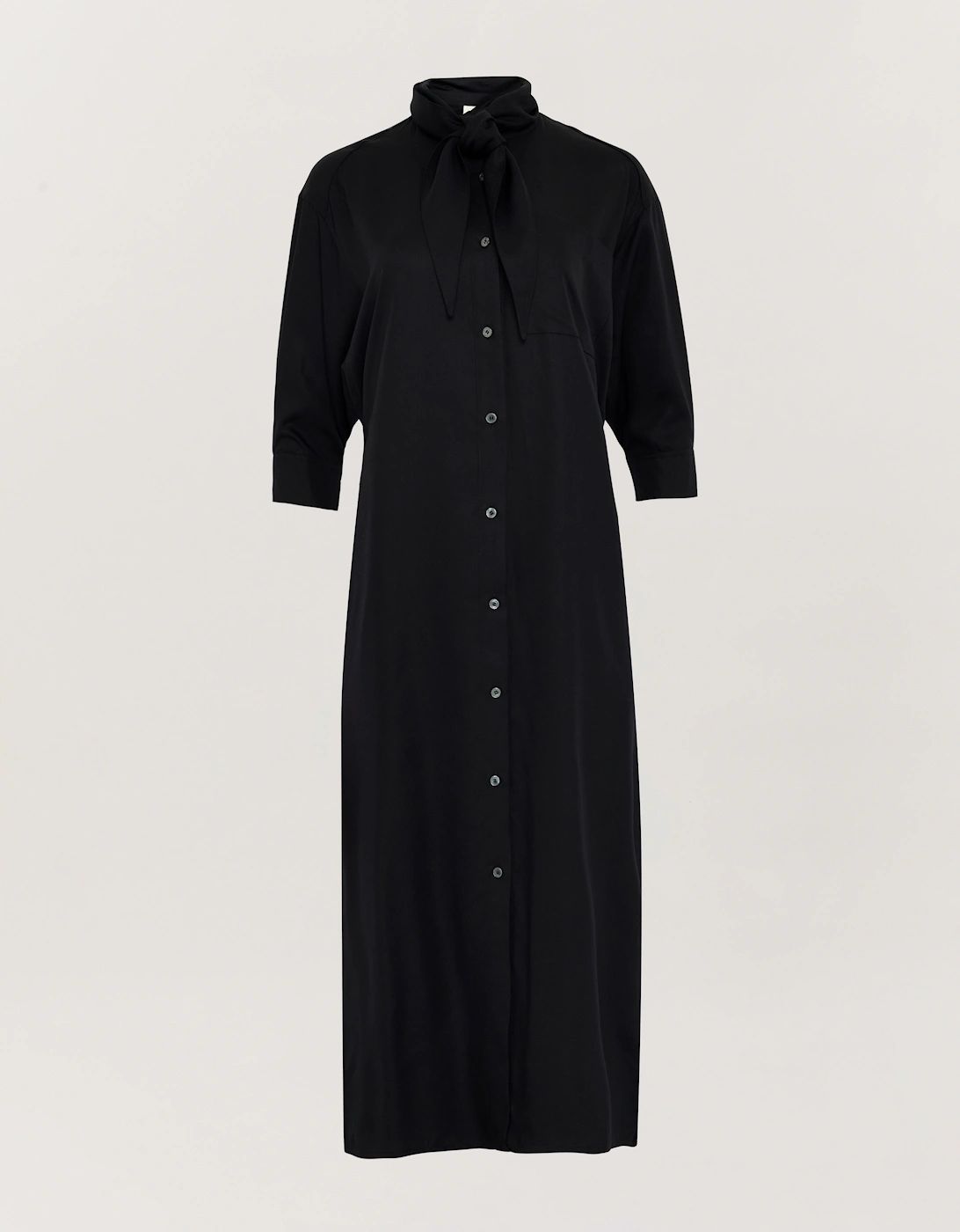 Argyl Dress in Black