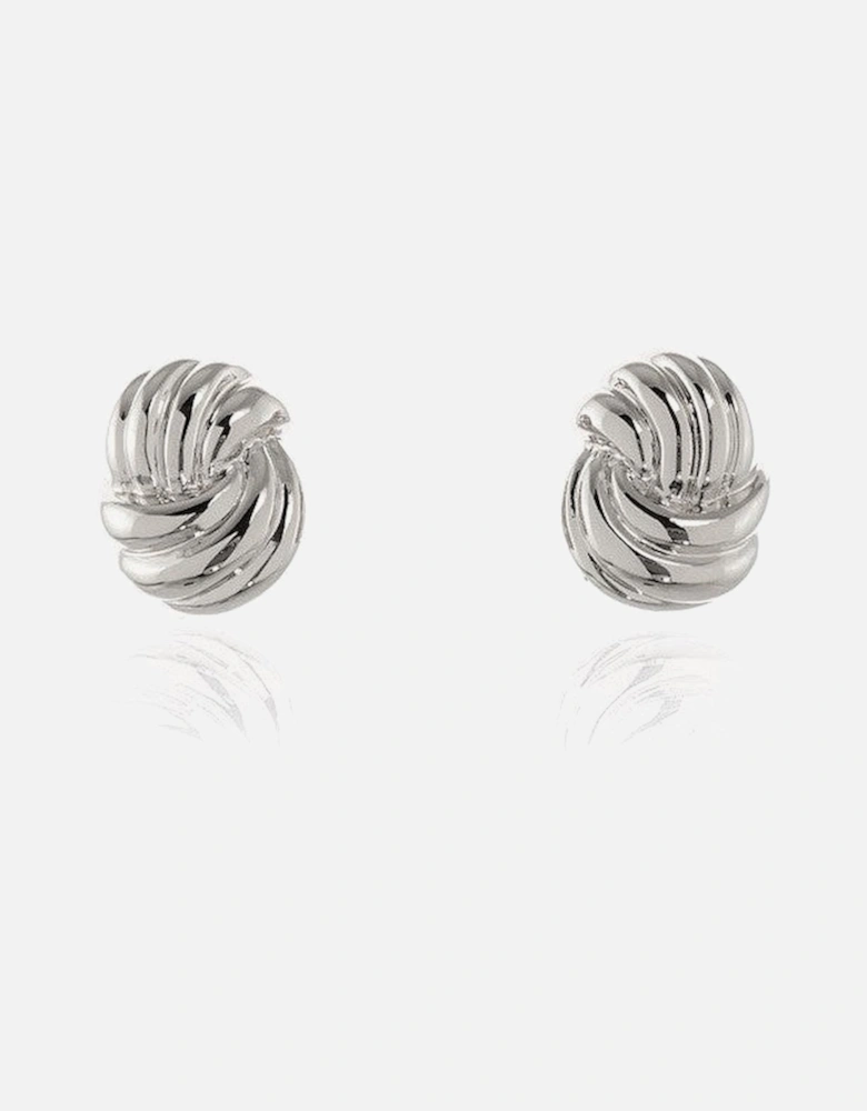Cachet Lael Clip on Earrings Rhodium plated