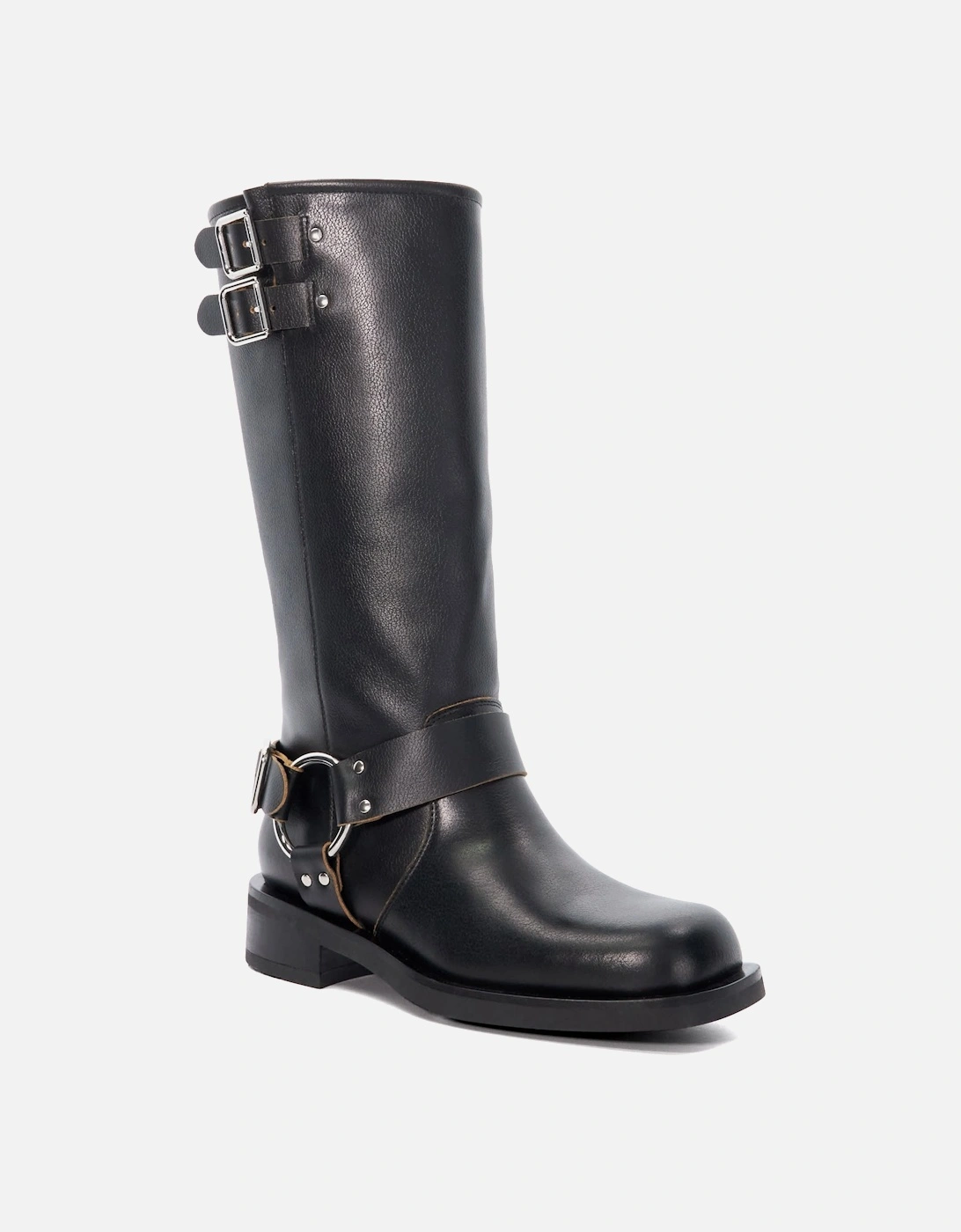 Ladies Totoe - Buckle Detail Leather Knee High Boots, 7 of 6