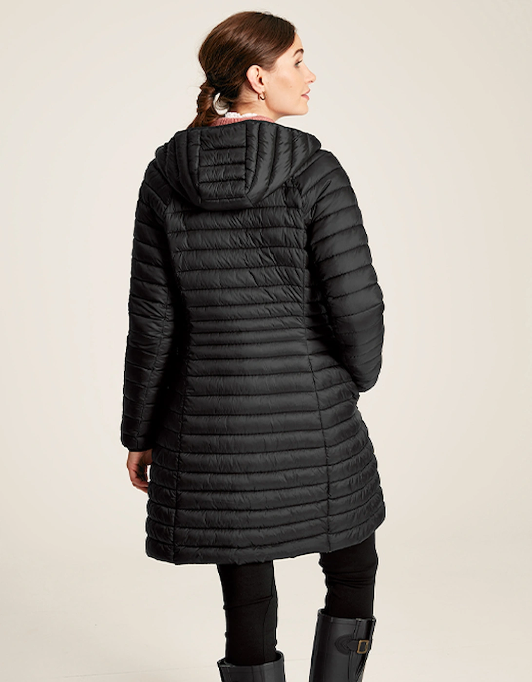Women's Bramley Long Packable Jacket Black