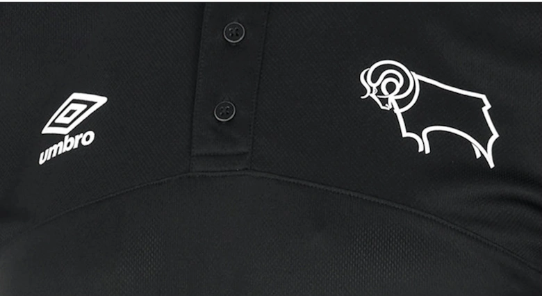 Derby County FC Mens Polo Shirt