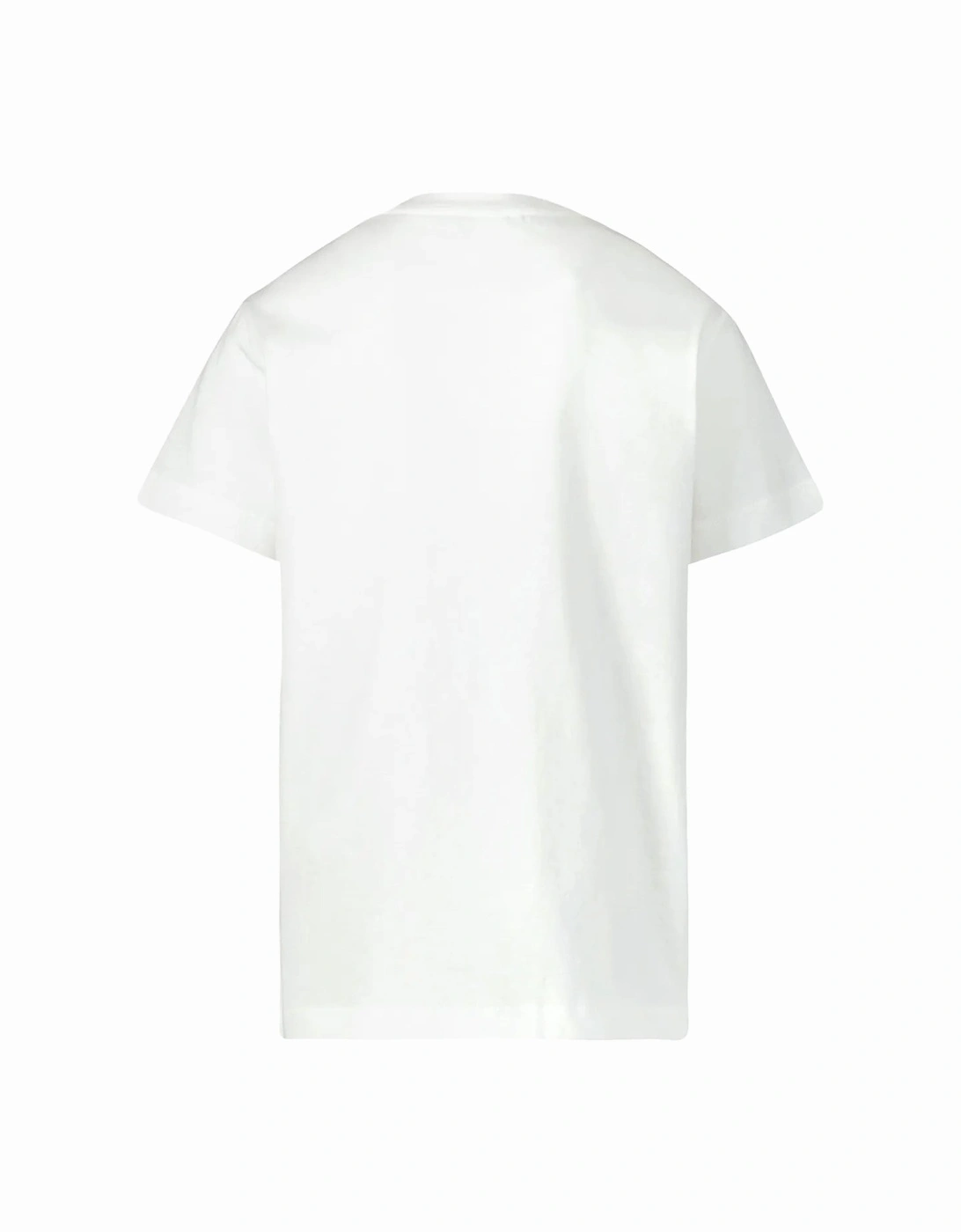 Girls Bag Print T-shirt White