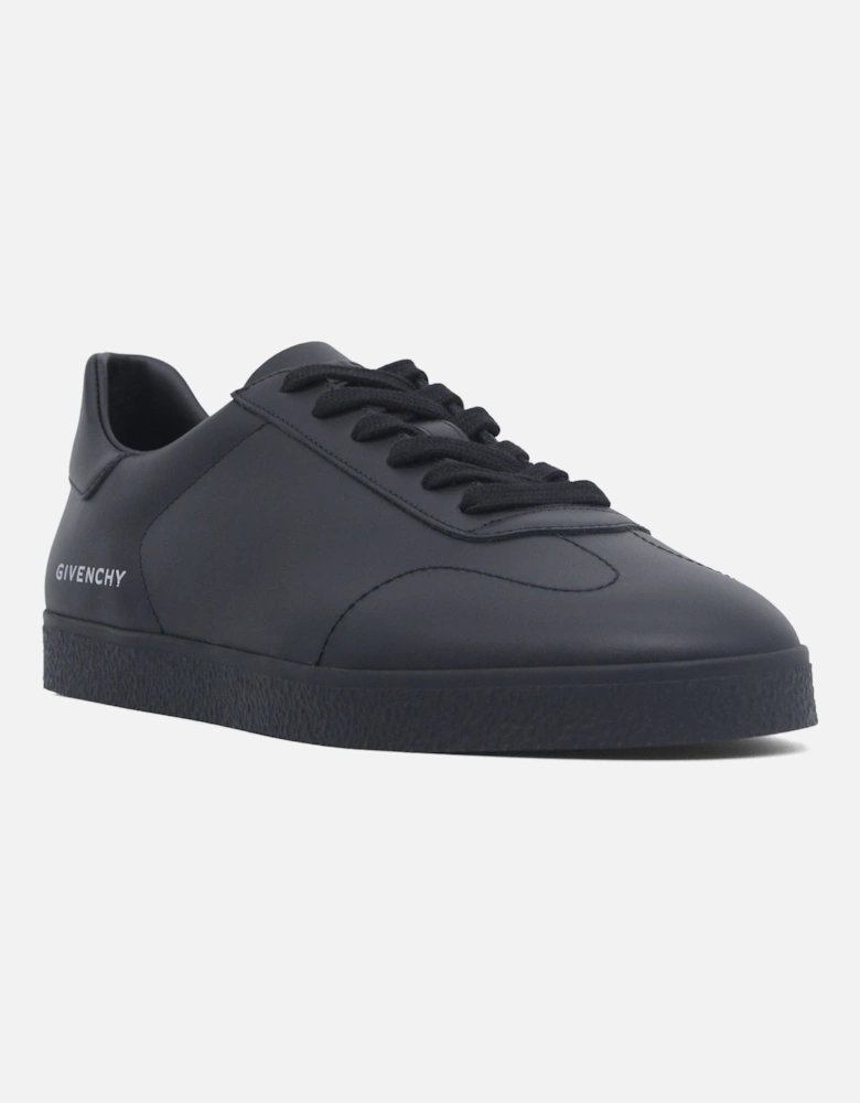 Town Leather Sneakers Black