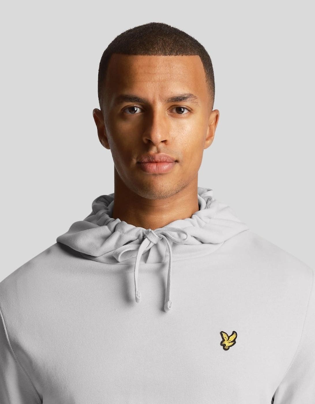 Lyle & Scott Branded Light Mist Pull-over Hoodie