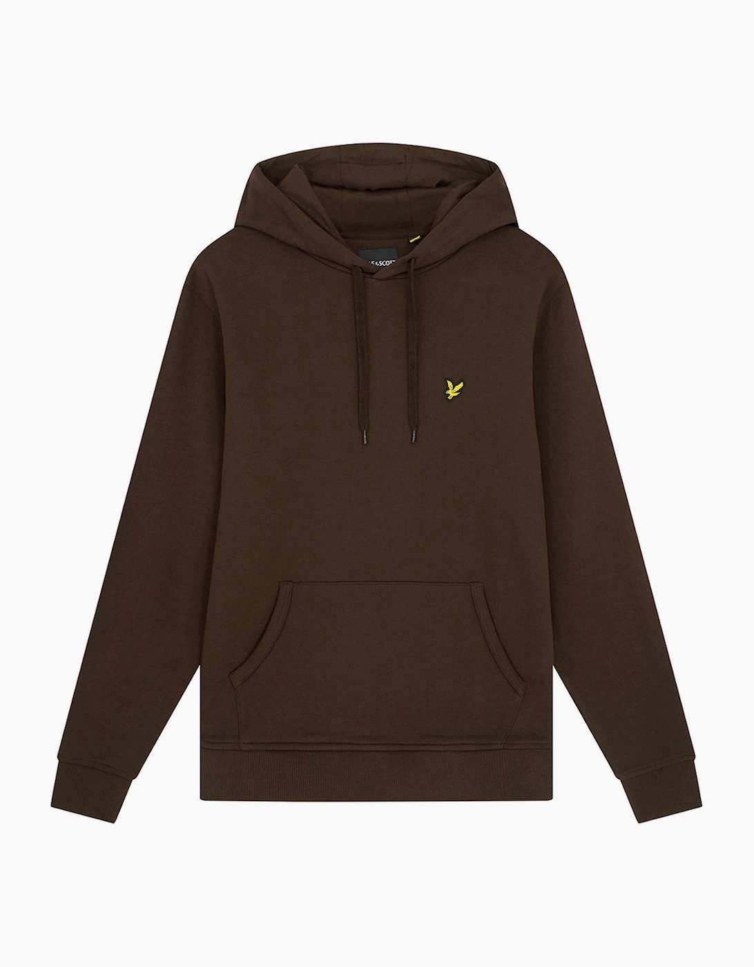 Lyle And Scott Men's Brown Lyle & Scott Branded Sedit Pull-Over Hoodie  36 S