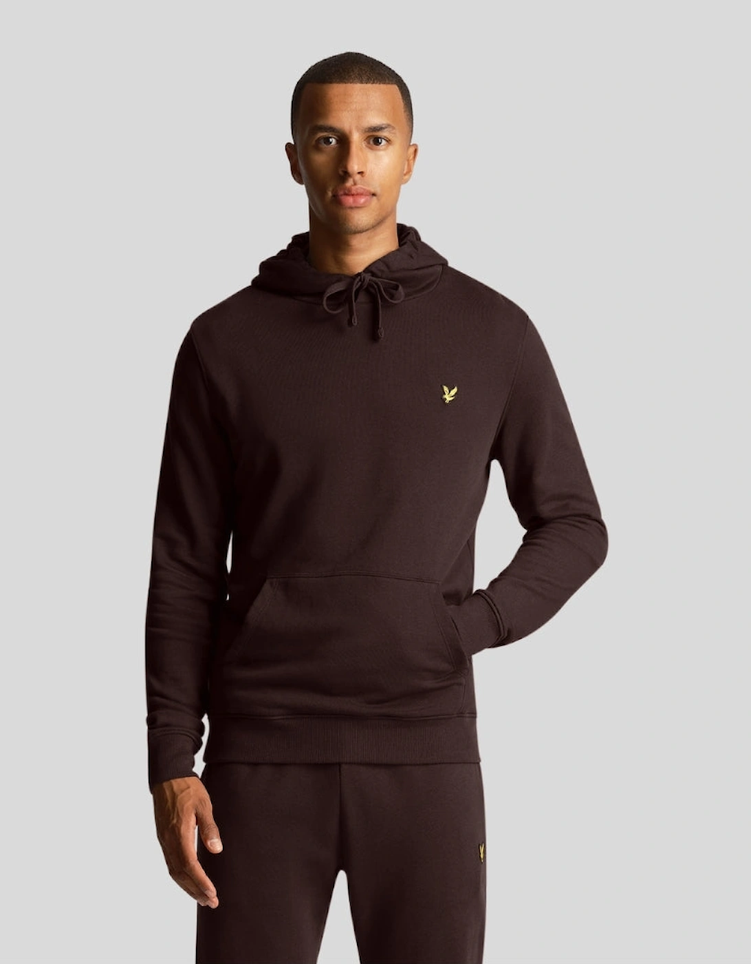 Lyle & Scott Branded Sediment Pull-over Hoodie