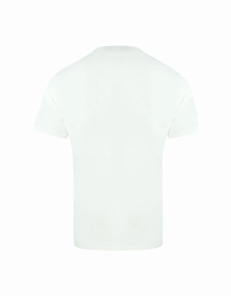Leopard Logo White T-Shirt
