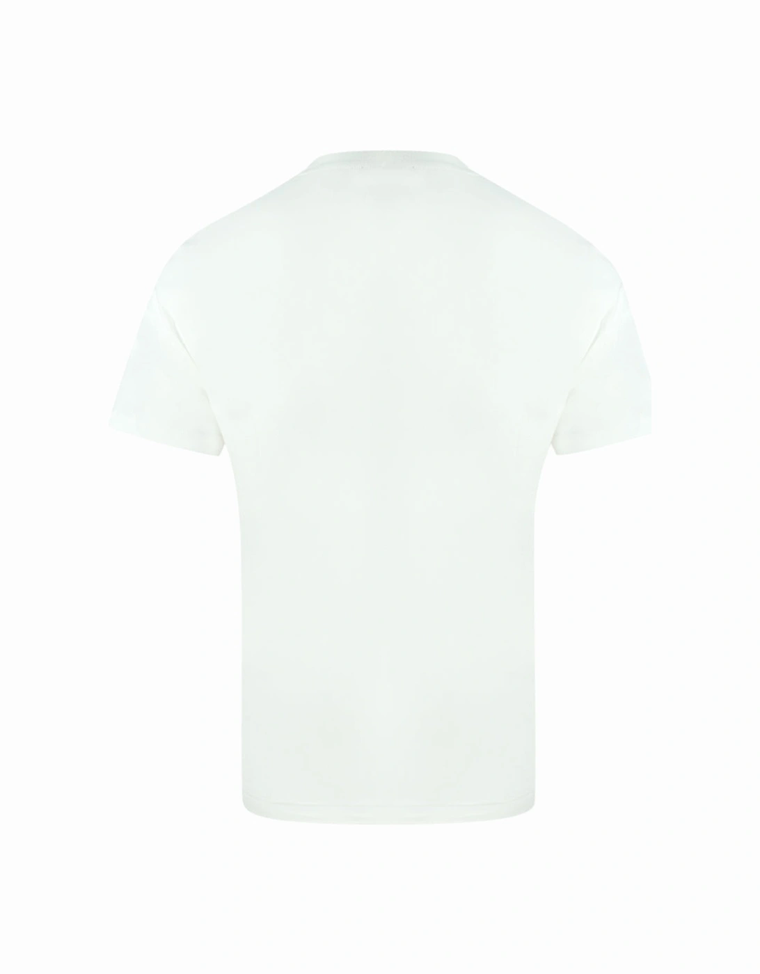 Leopard Logo White T-Shirt