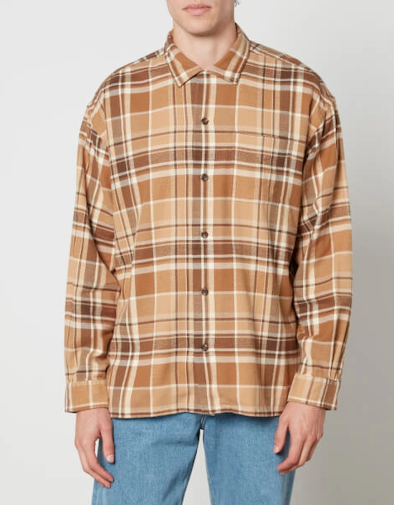 Plaid Brushed Cotton Shirt